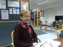 Marraskuussa 2014 vieraanamme oli vanhustyön johtaja Tuula Jutila.