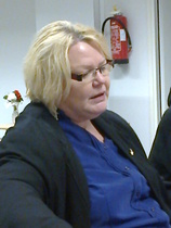 Pirkanmaan piirin puheenjohtaja Sinikka Torkkola vieraanamme tammikuussa 2015