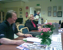 Sinikka Torkkola vieraanamme lokakuussa 2013