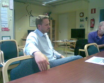 Pirkkalan työllisyyspäällikkö Kimmo Kivinen vieraanamme syyskuussa 2013