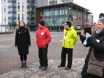 Li Andersson Suupantorilla 1.4.2017.