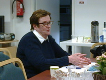 Pormestari Helena Rissanen kertoi kesäkuussa 2015 mm. vuoden 2016 talousarvion valmistelusta.