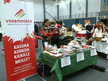 Pirkkalan Vasemmistoliitto Pirkkalan joulunavauksessa marraskuussa 2014