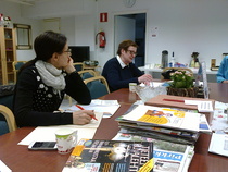 Pormestari Helena Rissanen kertoi kesäkuussa 2015 mm. vuoden 2016 talousarvion valmistelusta.